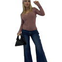 maglia con pizzo dalia